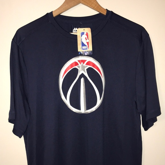Men’s Washington Wizards John Wall Navy T-Shirt - Picture 3 of 5